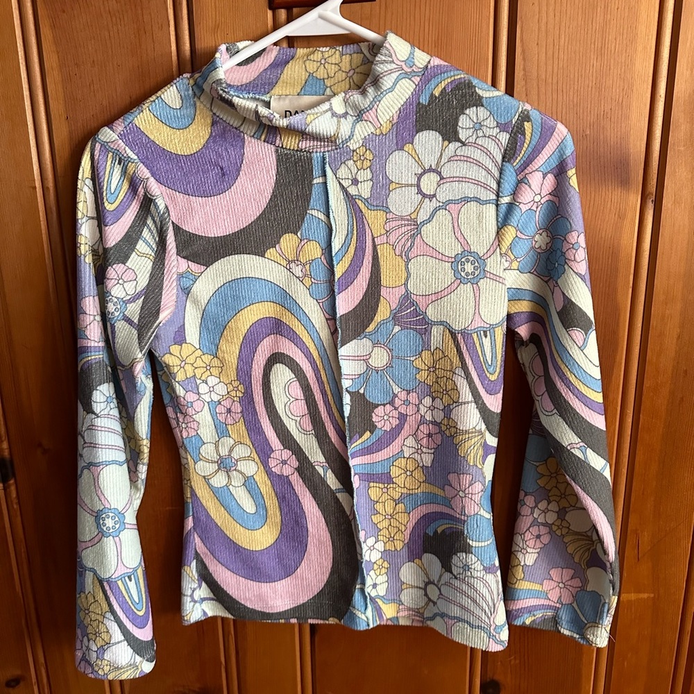 Groovy Pastel UO Damson Madder Turtleneck